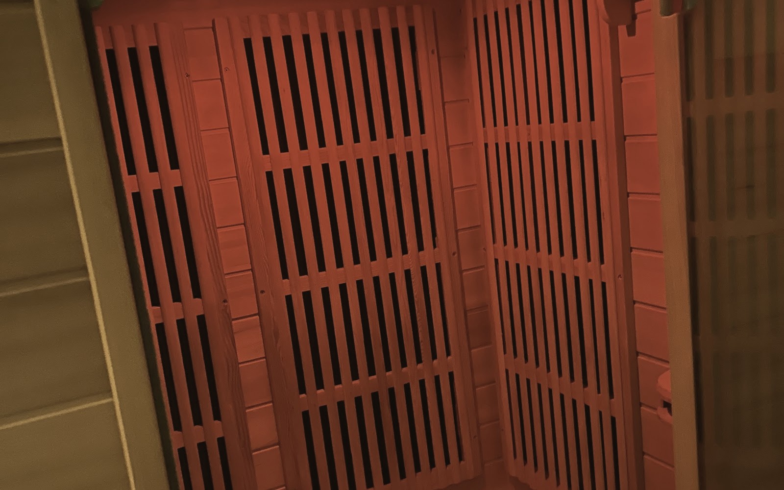 The infrared sauna at Afi Aesthetics