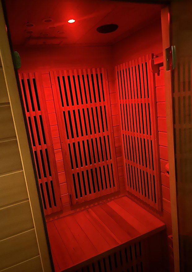 The infrared sauna