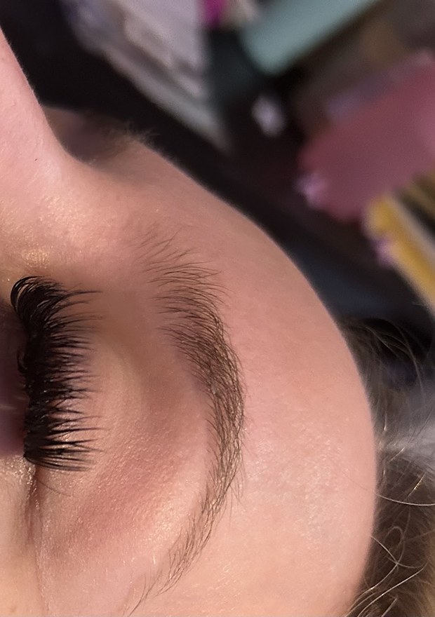 A natural lash set
