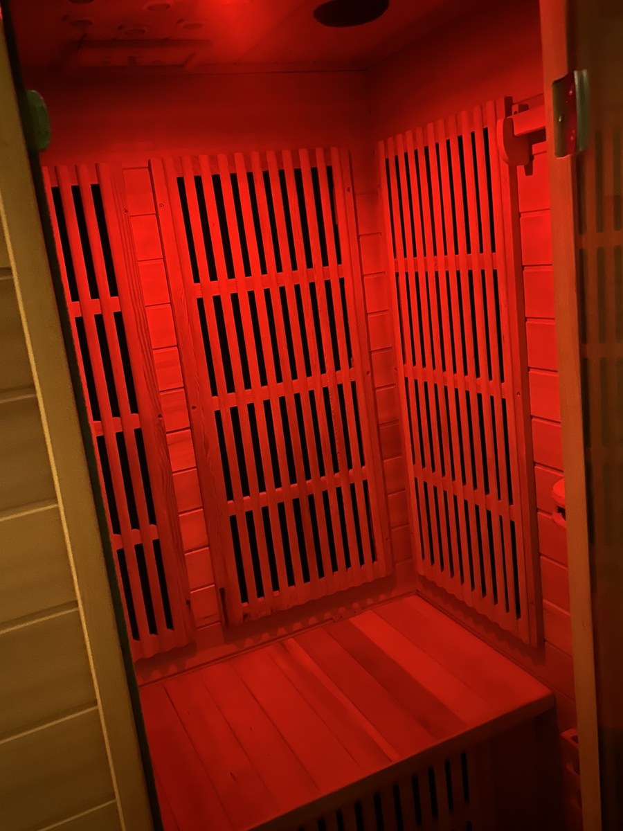 The infrared sauna